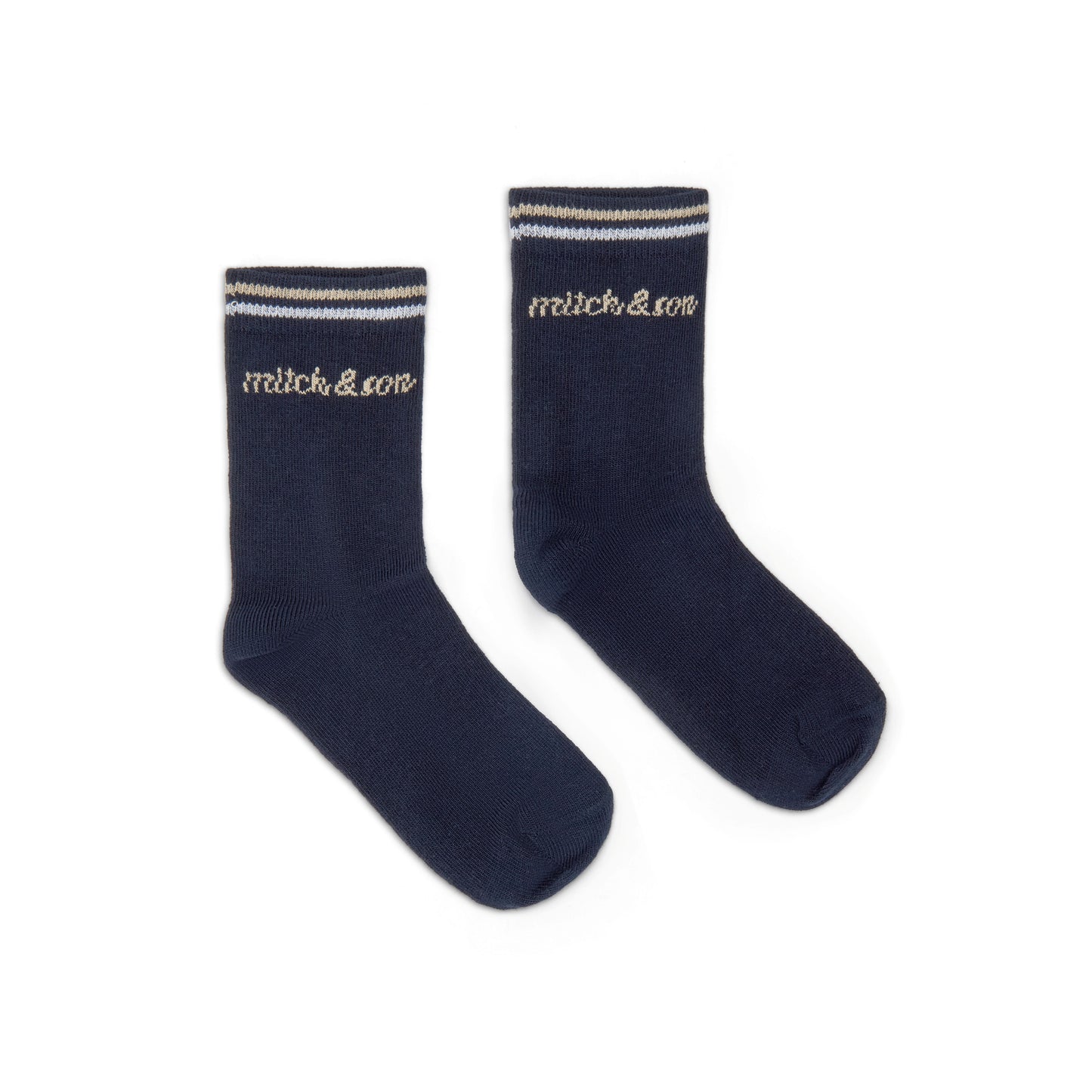 PRE ORDER Mitch & Son Blue 2 Pack Socks Stuart