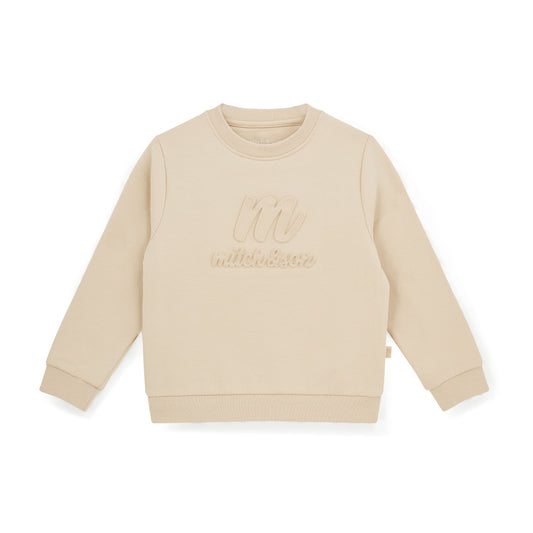 PRE ORDER Mitch & Son Beige Crewneck Tracksuit Seth