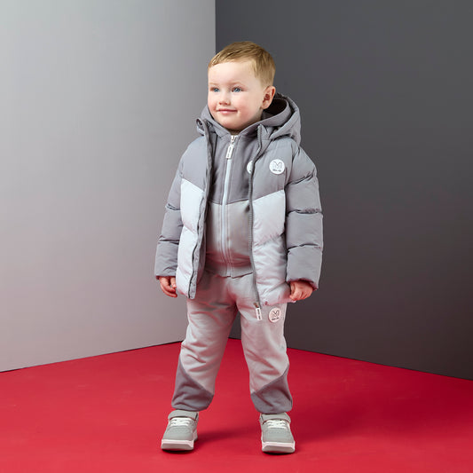 PRE ORDER Mitch & Son Grey Two Tone Jacket Theo