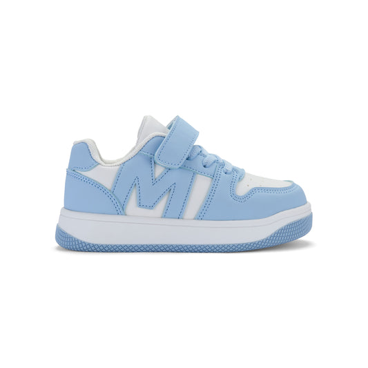 Mitch & Son Blue Logo Velcro Trainer Jump Low
