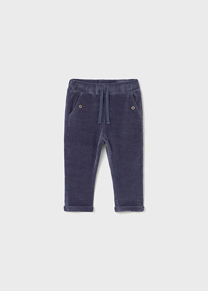 Mayoral Baby Boys Navy Corduroy Trousers 2510