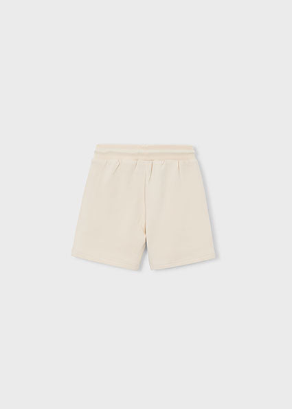 Mayoral Cream Zip Jogger Short 3209