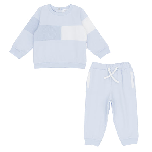 Pastels & Co Blue Contrast Tracksuit Bentley