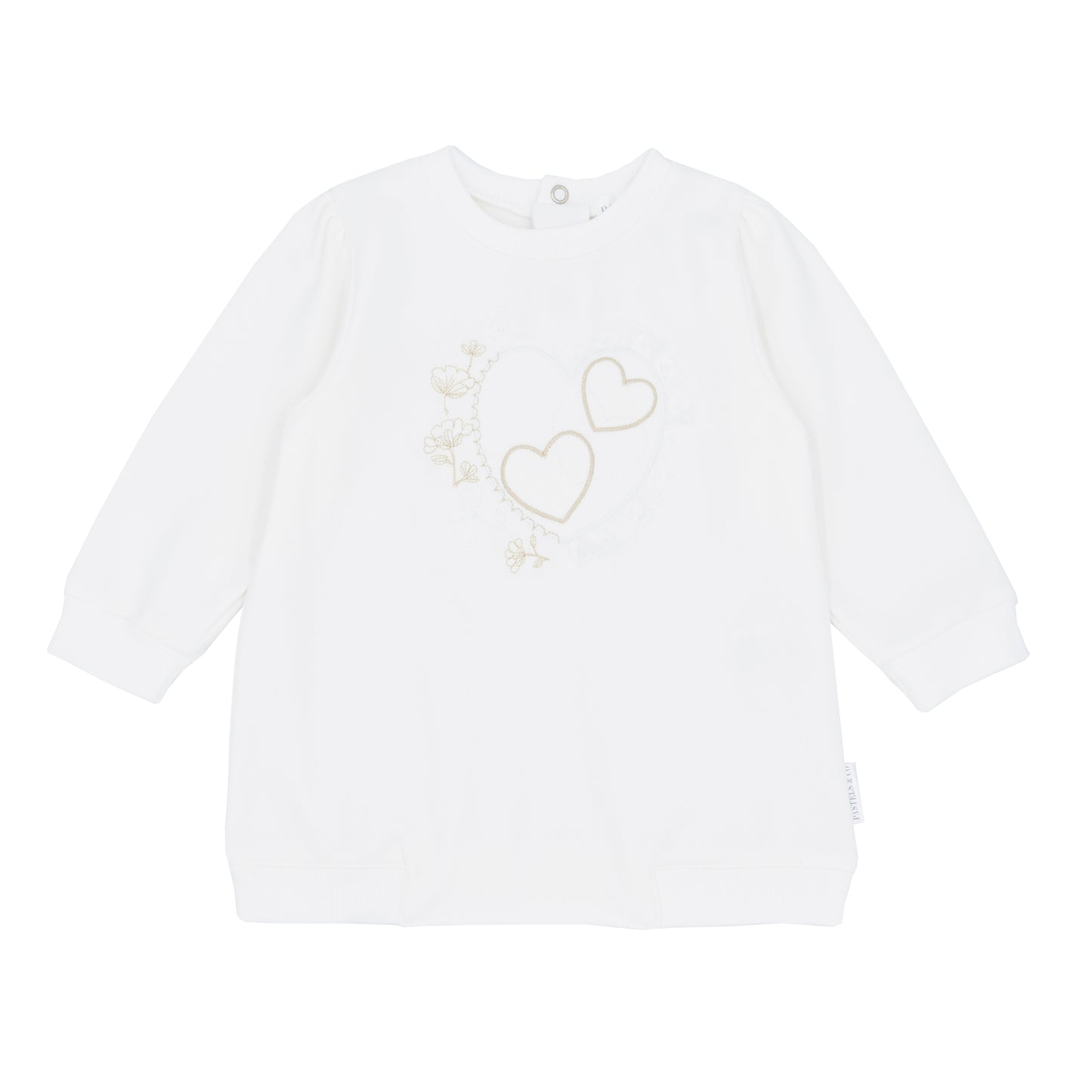 Pastels & Co Girls Ivory Jumper Dress Briar