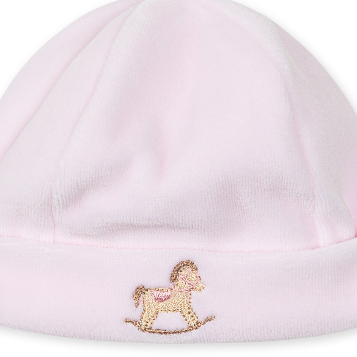 Baby Gi Pink Velour Rocking Horse Hat RH252