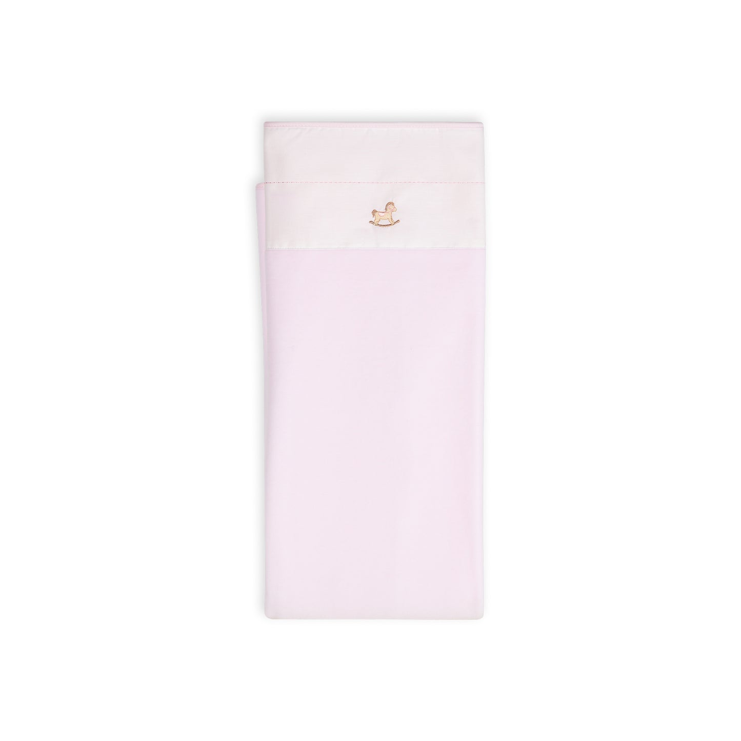 PRE ORDER Baby Gi Pink Rocking Horse Velour Blanket RH60