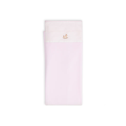 PRE ORDER Baby Gi Pink Rocking Horse Velour Blanket RH60