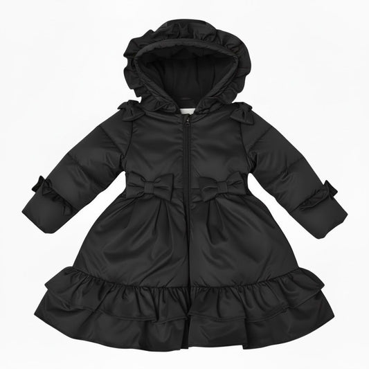 PRE ORDER Love & Learn Girls Black Ruffles Jacket