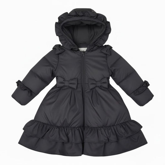 PRE ORDER Love & Learn Girls Grey Ruffles Jacket