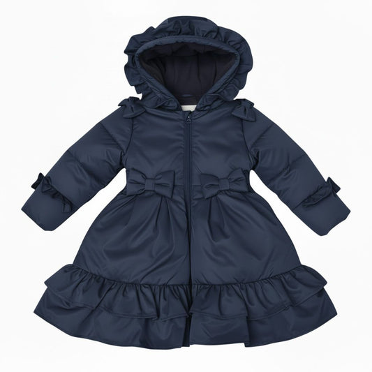 PRE ORDER Love & Learn Girls Navy Ruffles Jacket