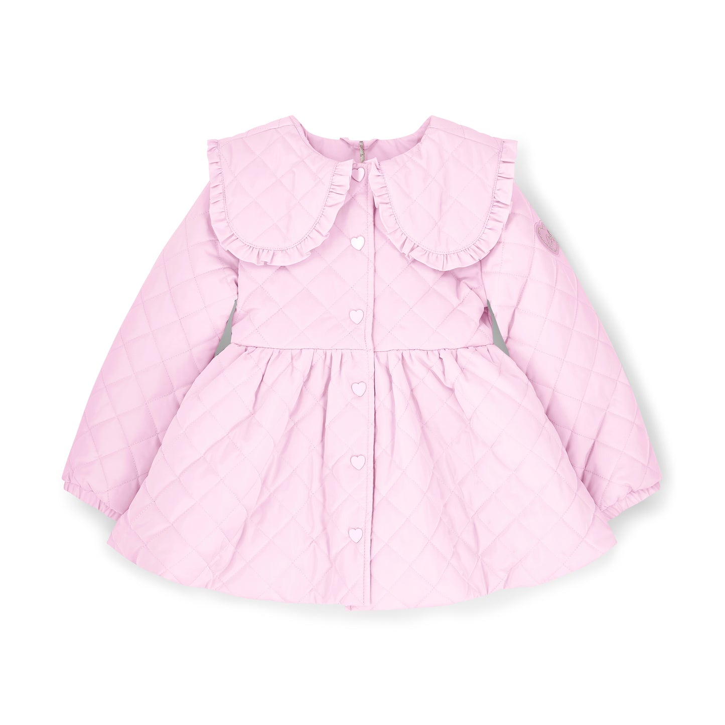 PRE ORDER ADee Pink Quilted Collar Jacket Riley