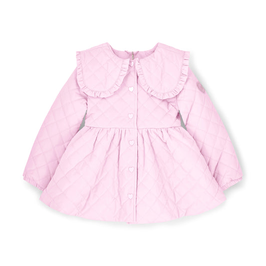 PRE ORDER ADee Pink Quilted Collar Jacket Riley