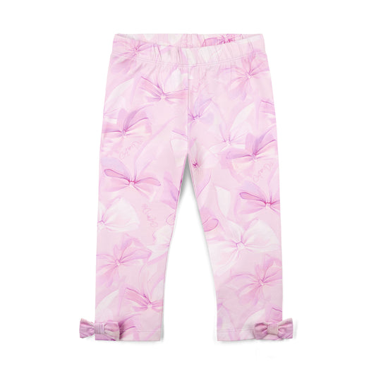 PRE ORDER ADee Girls Pink Bow Printed Legging Set Ria