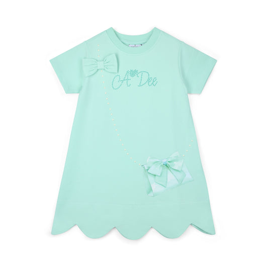 PRE ORDER ADee Mint Handbag T-Shirt Dress Regina
