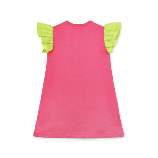 PRE ORDER ADee Bright Pink Handbag Dress Tegan