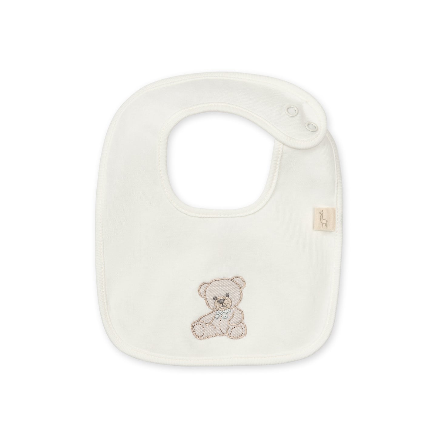 PRE ORDER Baby Gi Ivory Sweet Teddy Bib ST24