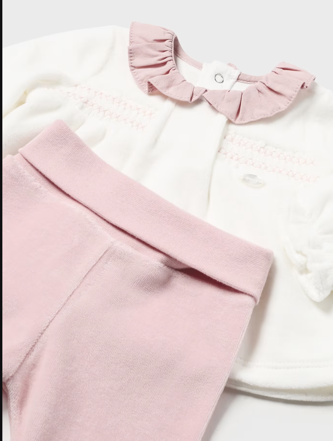 Mayoral Baby Girls Dusk Pink Two Piece Set 2503