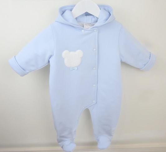 Pex Baby Boy Blue Soft Snowsuit Foster