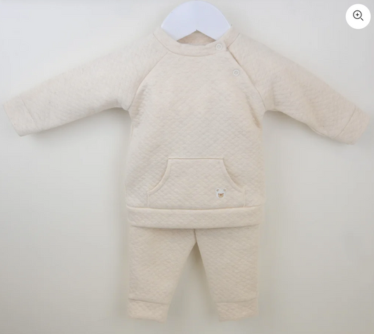 Pex Baby Boy Beige Tracksuit Stanley