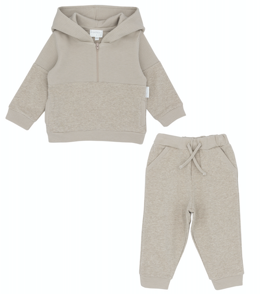 Pastels & Co Beige Zip Tracksuit Anderson