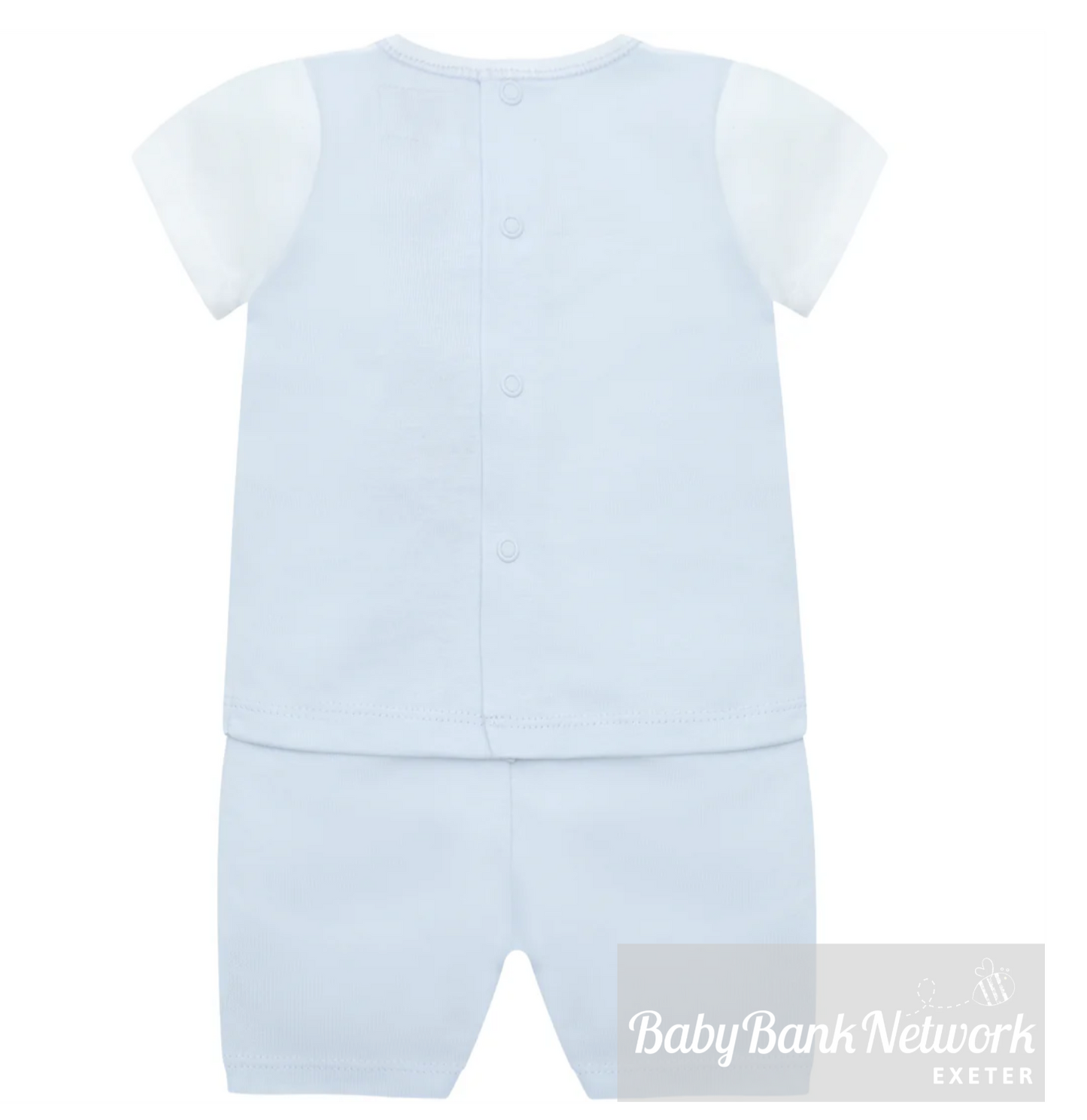 Emilie Et Rose Boys Blue Summer Short Set Lyle