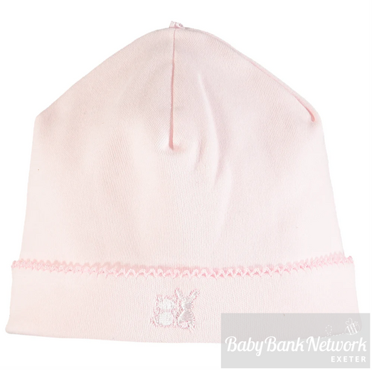 Emile Et Rose Pink Bow Babygrow & Hat Shantel
