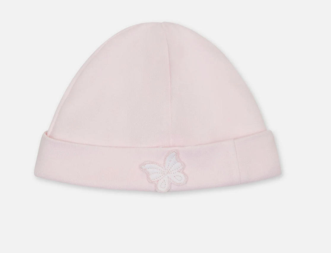Baby Gi Girls Pink Butterfly Hat BT252G