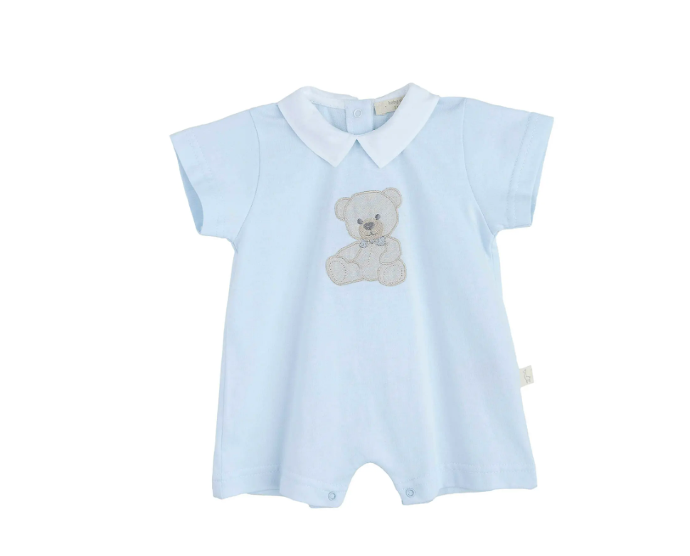 Baby Gi Blue Teddy & Me Romper TM46