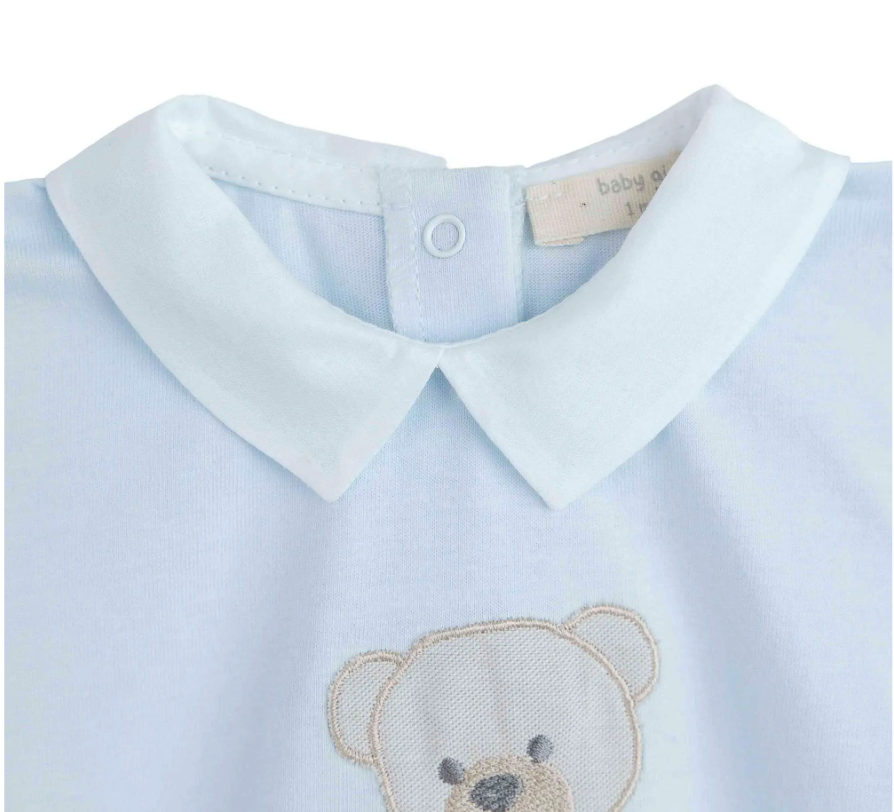 Baby Gi Blue Teddy & Me Romper TM46