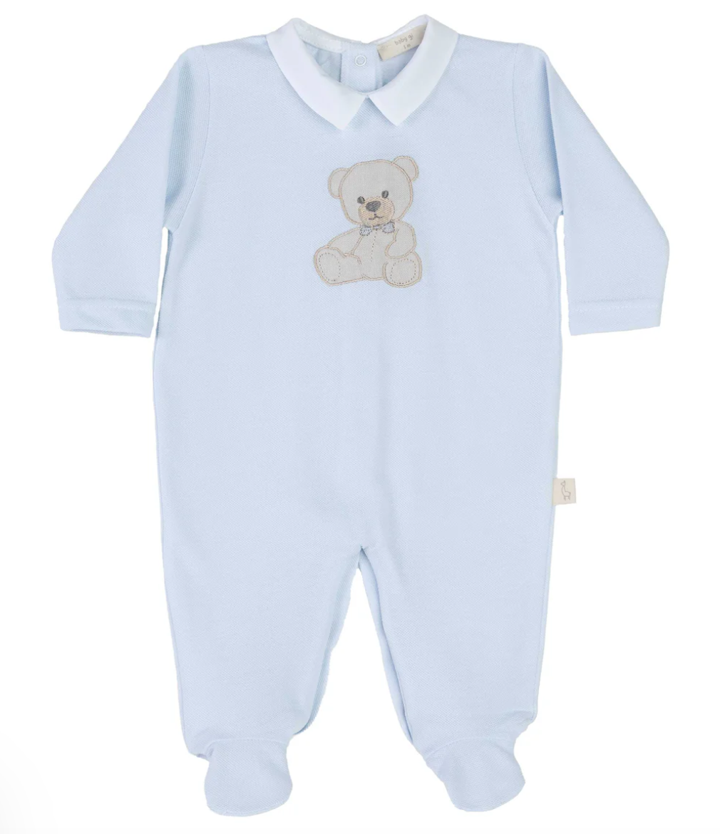 Baby Gi Blue Teddy & Me Babygrow TM50M