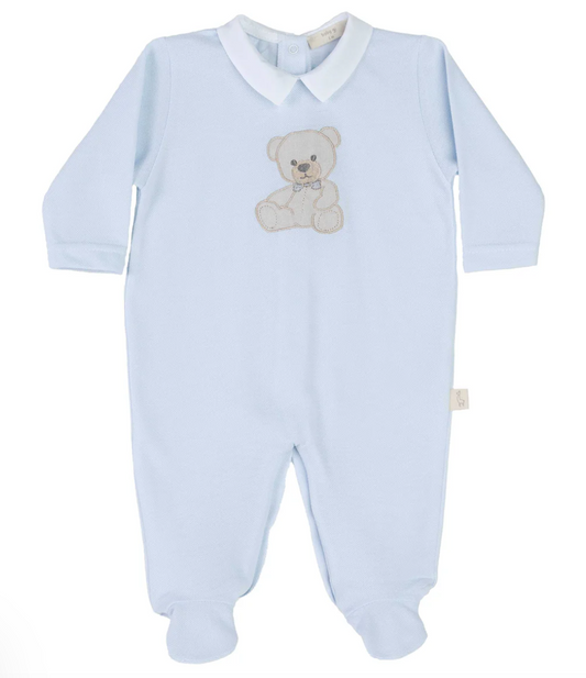 Baby Gi Blue Teddy & Me Babygrow TM50M