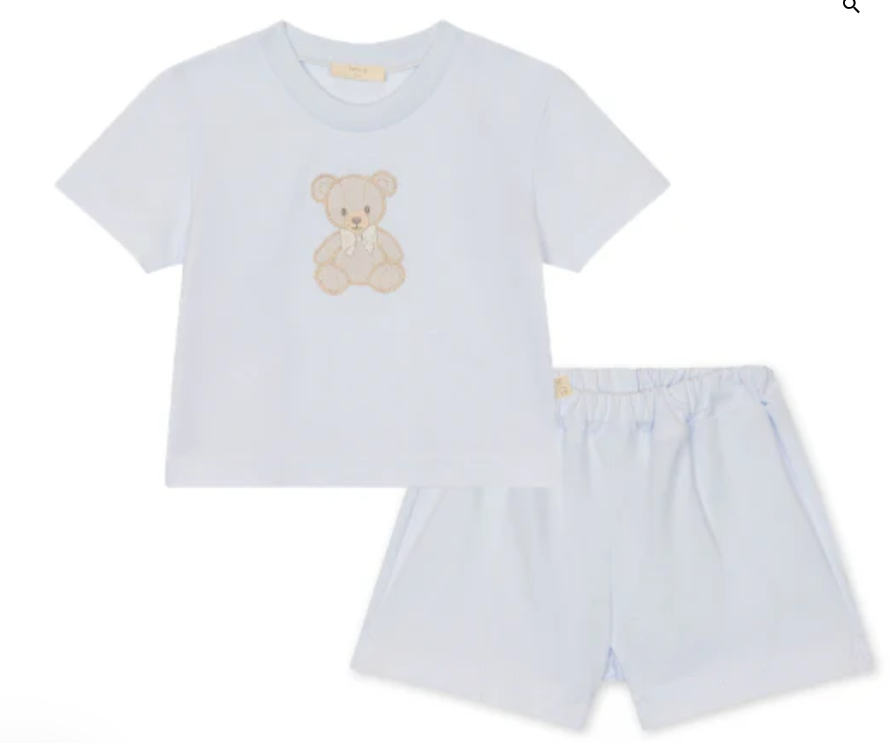 Baby Gi Blue Teddy & Me Short Set TM70B