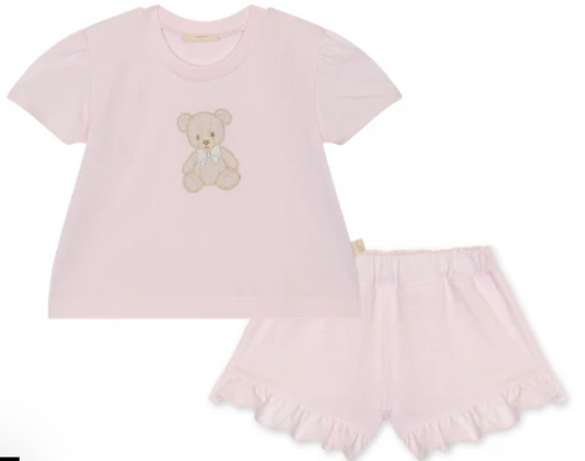 Baby Gi Pink Teddy & Me Short Set - TM70B