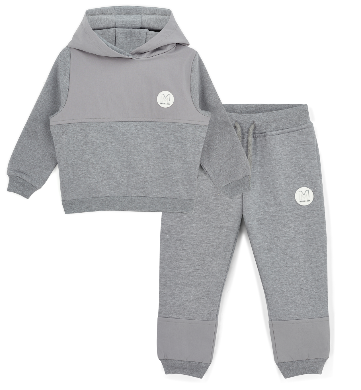 PRE ORDER Mitch & Son Grey Hooded Tracksuit Tobias