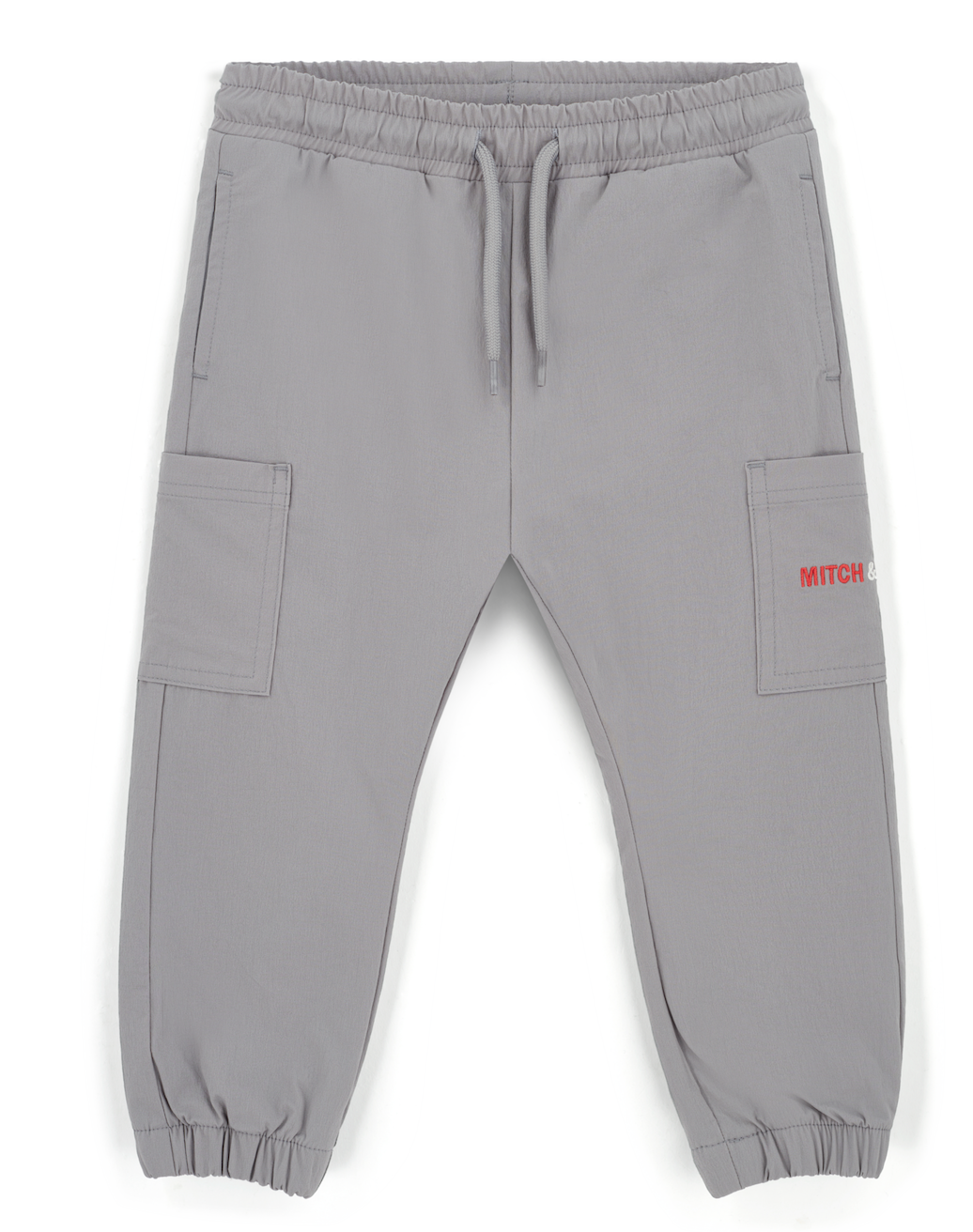 PRE ORDER Mitch & Son Grey Nylon Cargos Terry
