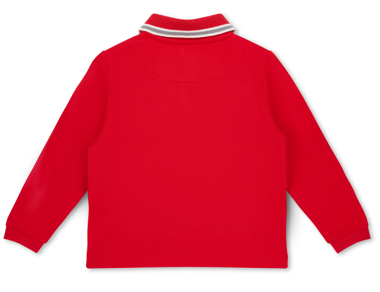 PRE ORDER Mitch & Son Red Long Sleeve Polo Timmy