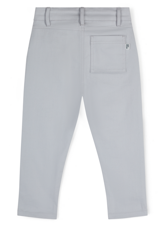 PRE ORDER Mitch & Son Grey Twill Smart Trouser Trace