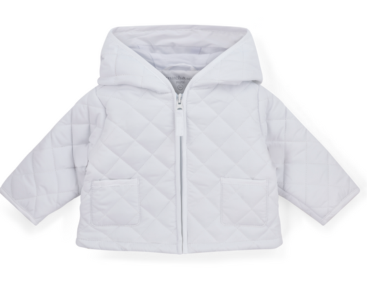 PRE ORDER Mitch & Son Mini White Quilted Jacket Zain