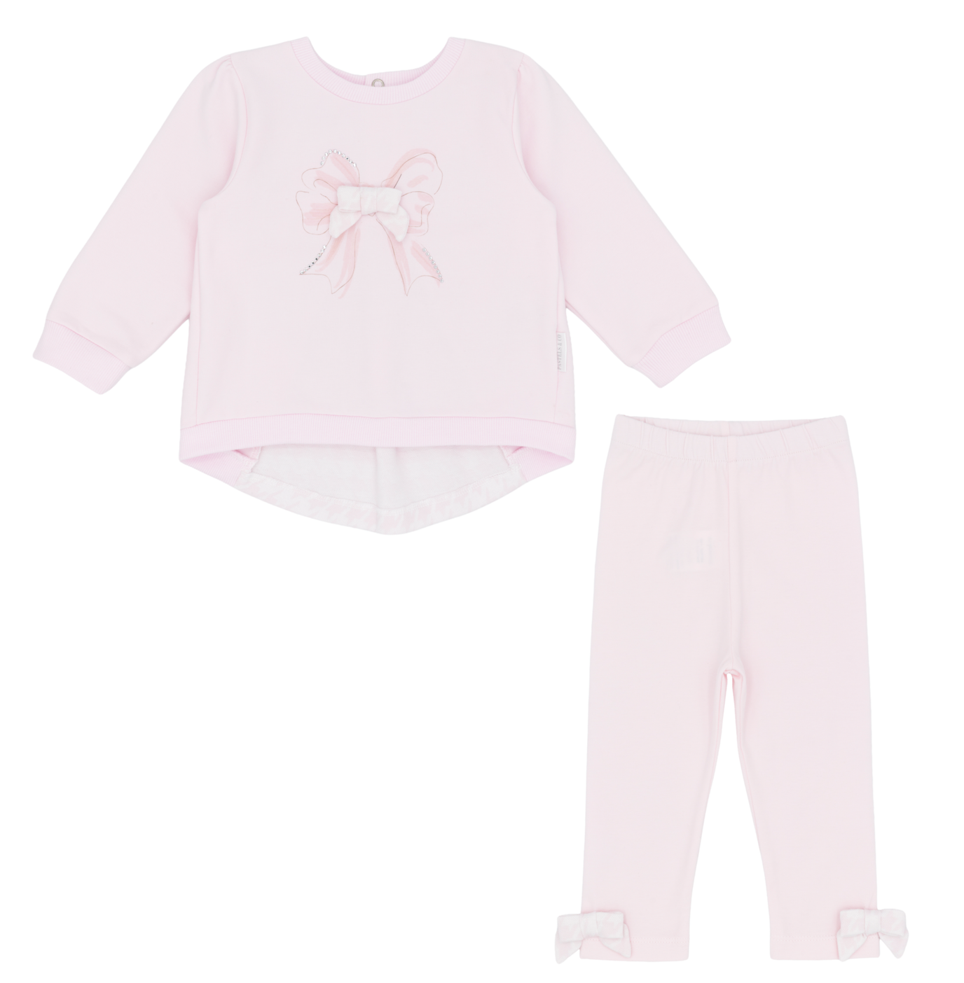 PRE ORDER Pastels & Co Girls Pink Legging Set Lainey