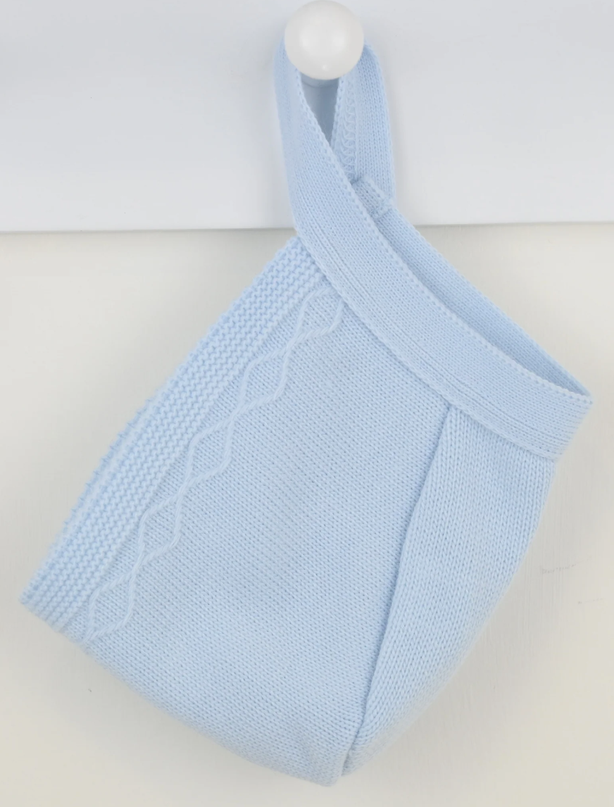 Pex Boys Blue Knit Two Piece Set & Hat Gino