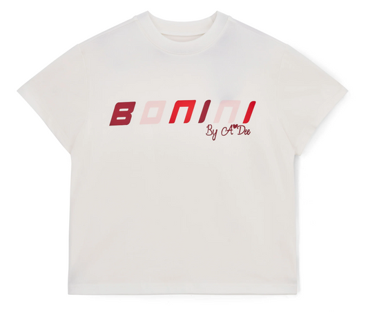 PRE ORDER Bonini Girls White Oversized T-Shirt Dynamic