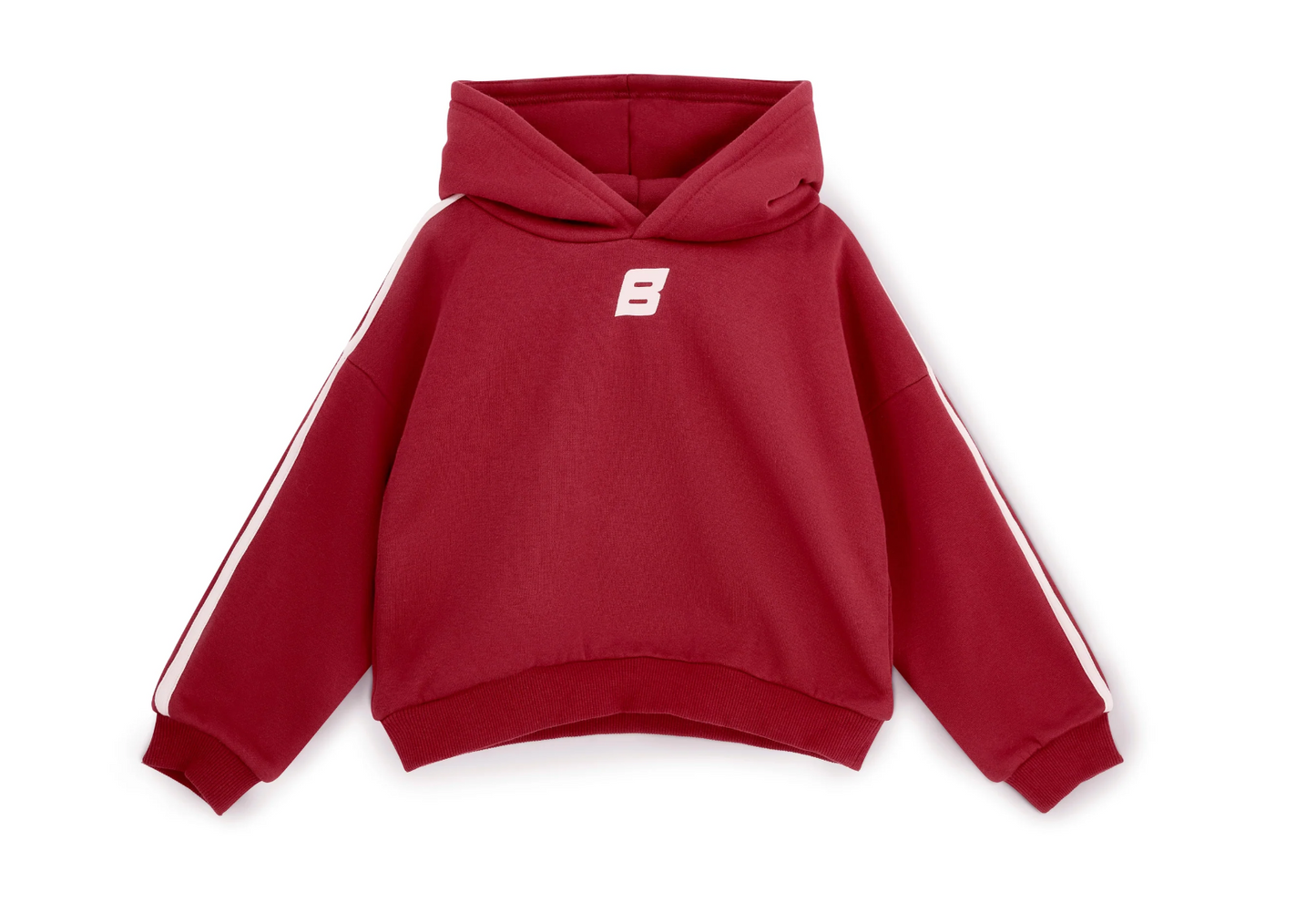 PRE ORDER Bonini Girls Burgundy Cropped Hoodie Revive