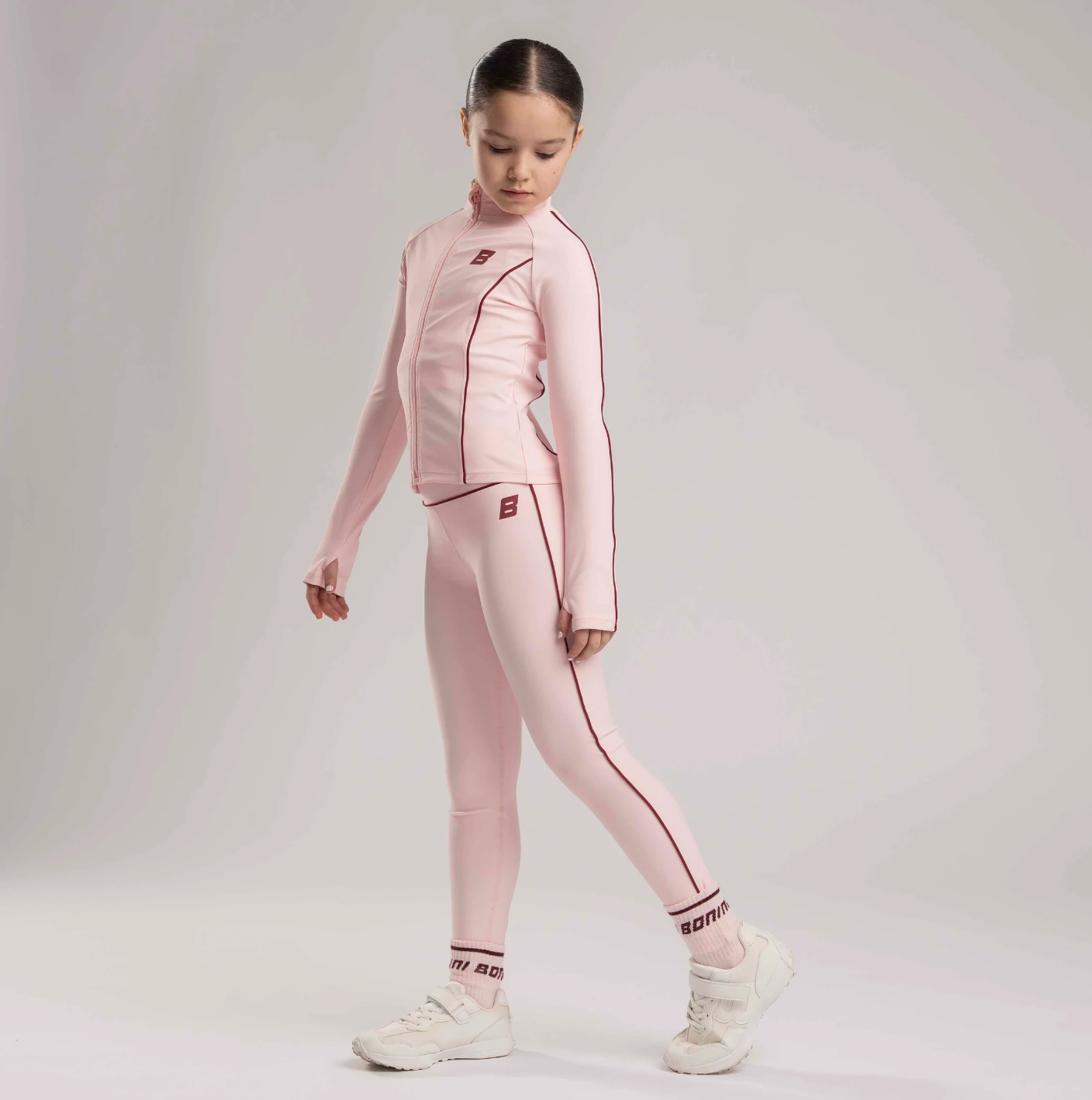 PRE ORDER Bonini Girls Pink Sport Zipper Revive