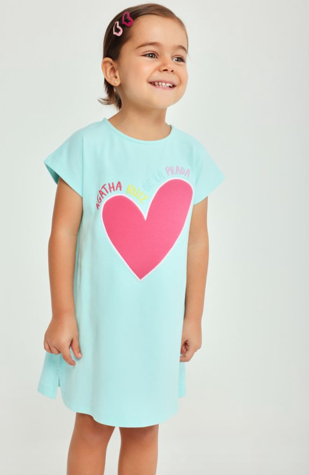Agatha Ruiz De La Prada Blue Dress 8285