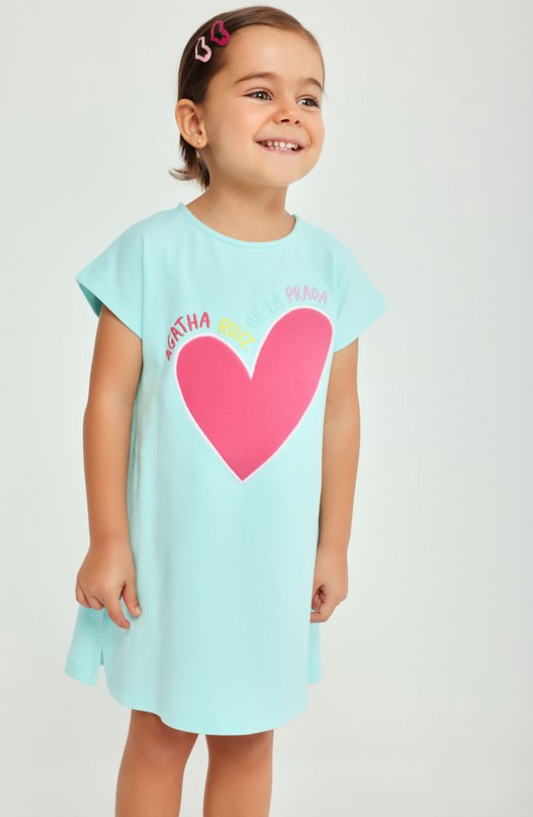Agatha Ruiz De La Prada Blue Dress 8285
