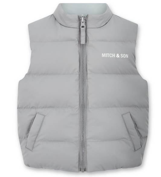 PRE ORDER Mitch & Son Grey Reversible Gilet Tristan