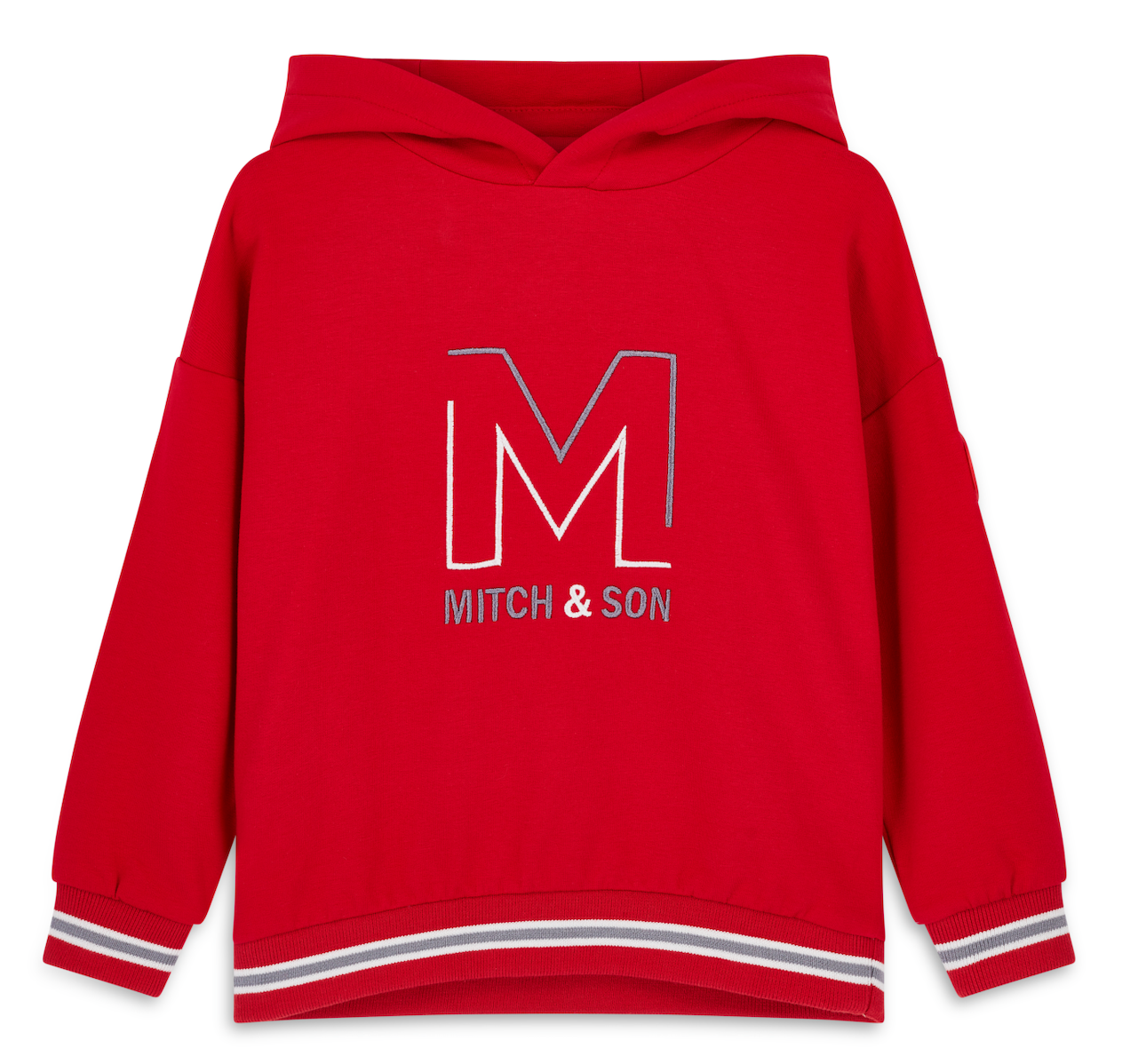 PRE ORDER Mitch & Son Red Hooded Tracksuit Tate