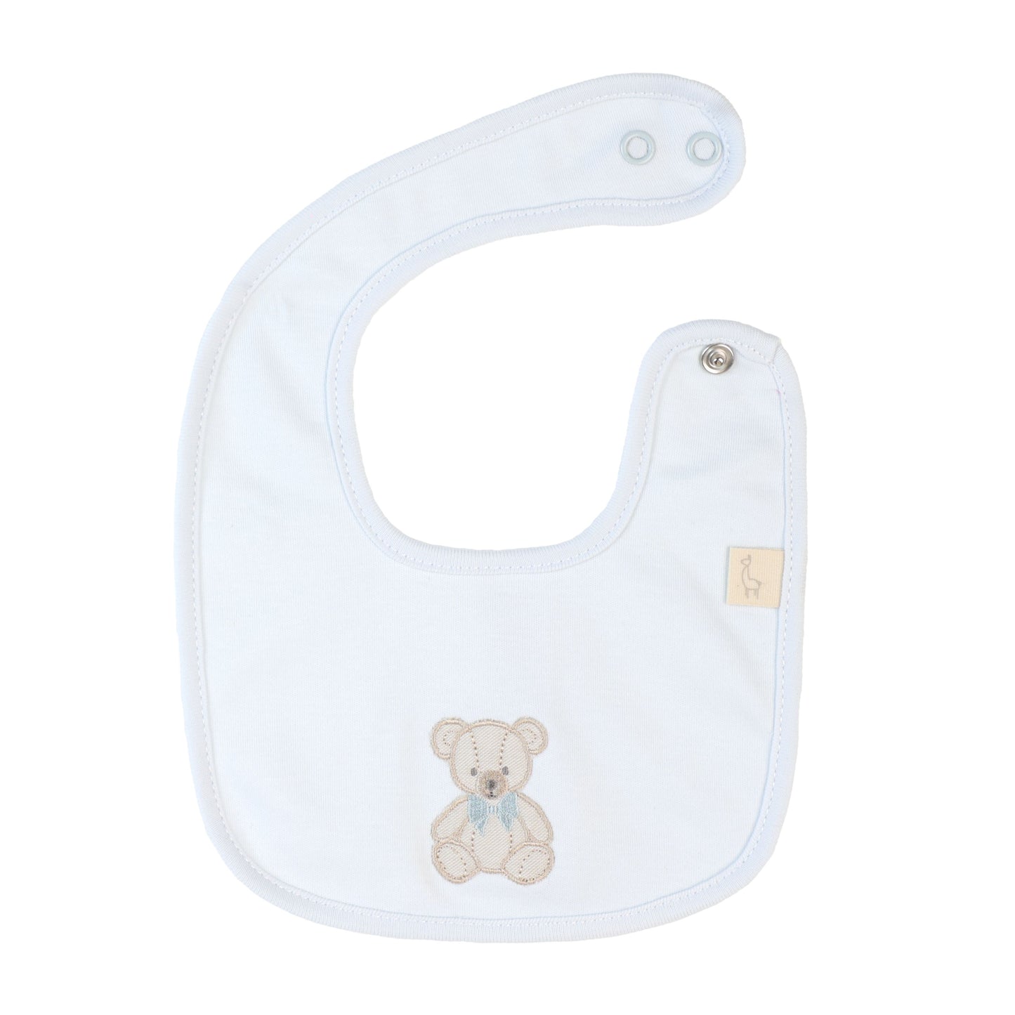 Baby Gi Boys Blue Teddy Bib TM24