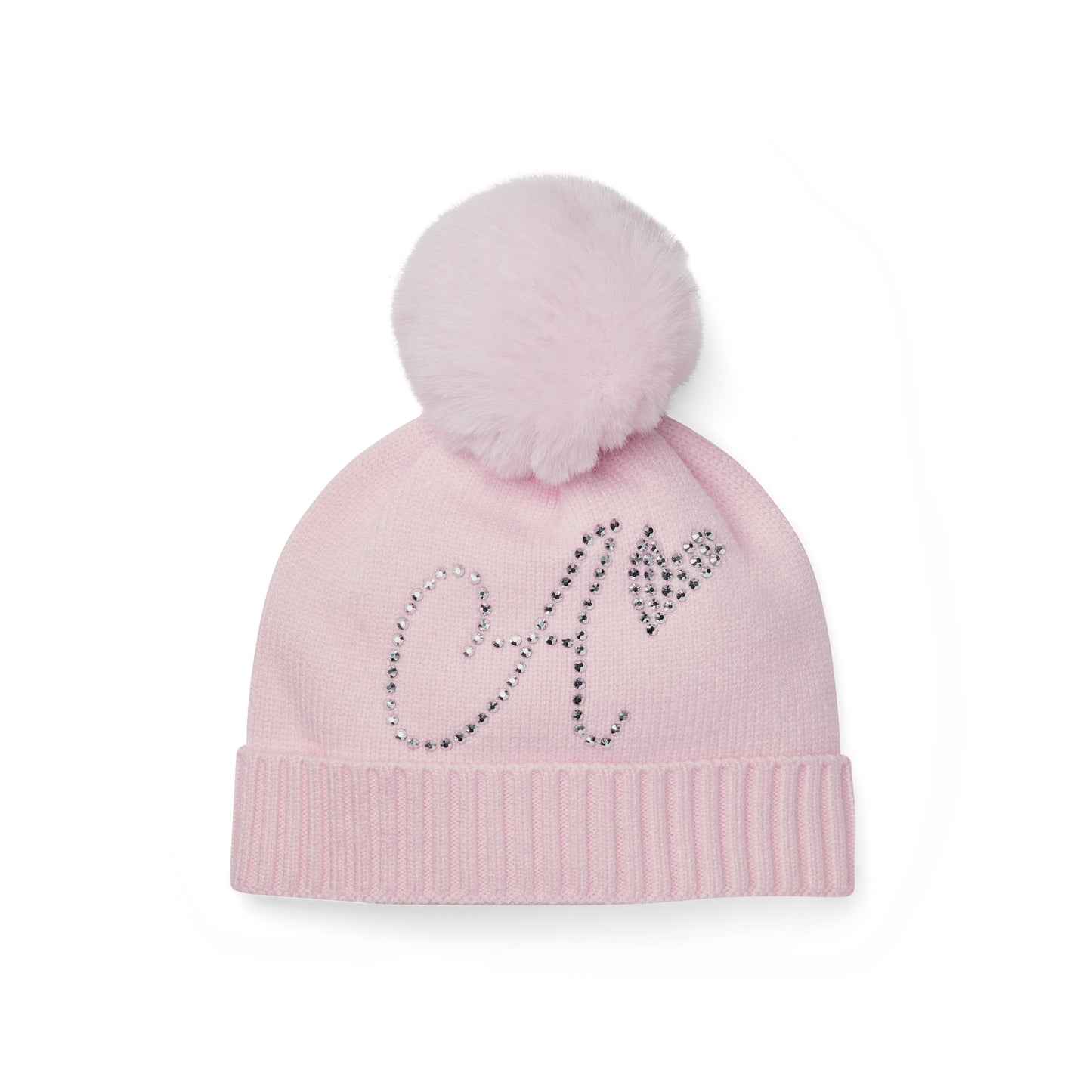 PRE ORDER ADee Girls Pink Knitted Pom Pom Hat April