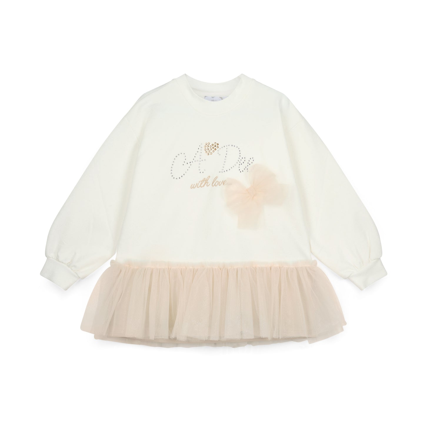 PRE ORDER ADee Girls White Tulle Legging Set Bonnie